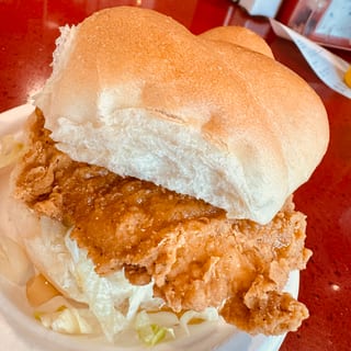 Fried Chicken Sandwich Platter