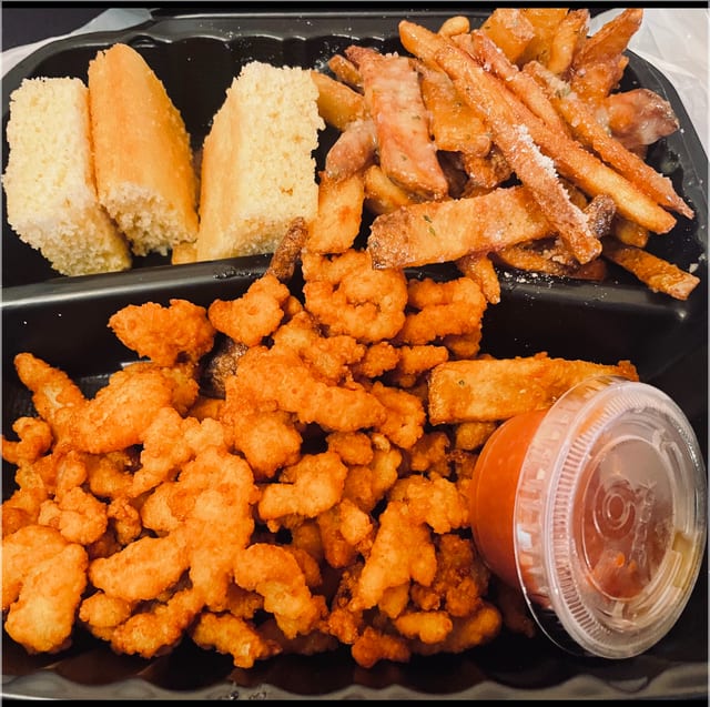 Clam Strips Platter.