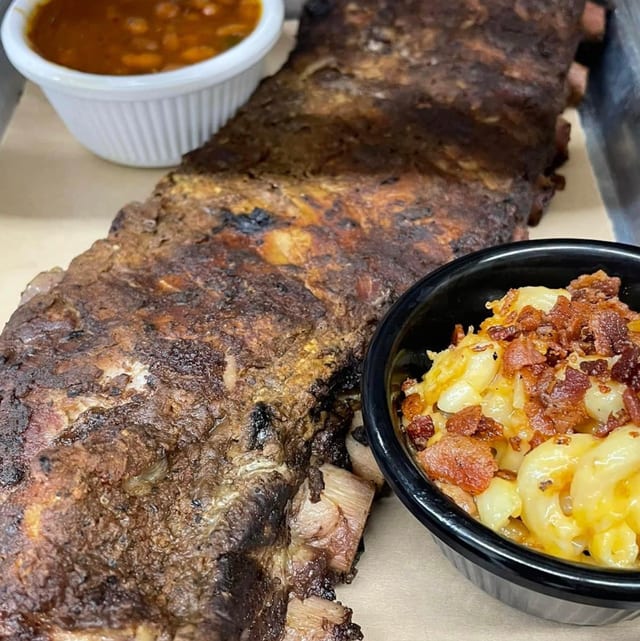 Full Rack St. Louis Ribs Platter.