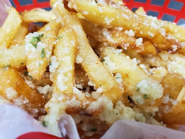 Garlic Parm Fries.